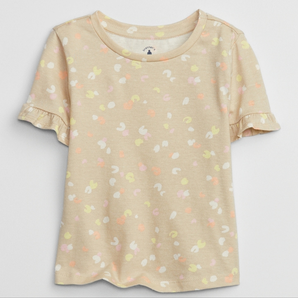 Gap Baby Ruffle Print Shirt and Leggings Set